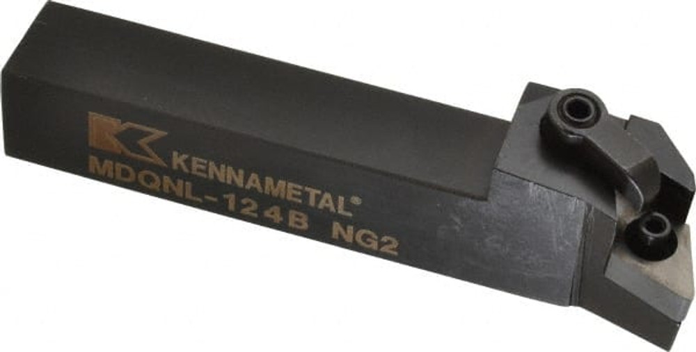 Kennametal 1096271 Indexable Turning Toolholder: MDQNL124B, Clamp & Screw