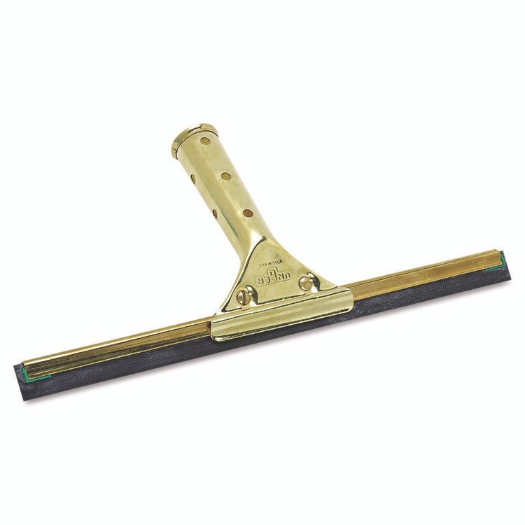 UNGER GS300 Golden Clip Window Squeegees, 12" Wide Blade, 4.5" Handle