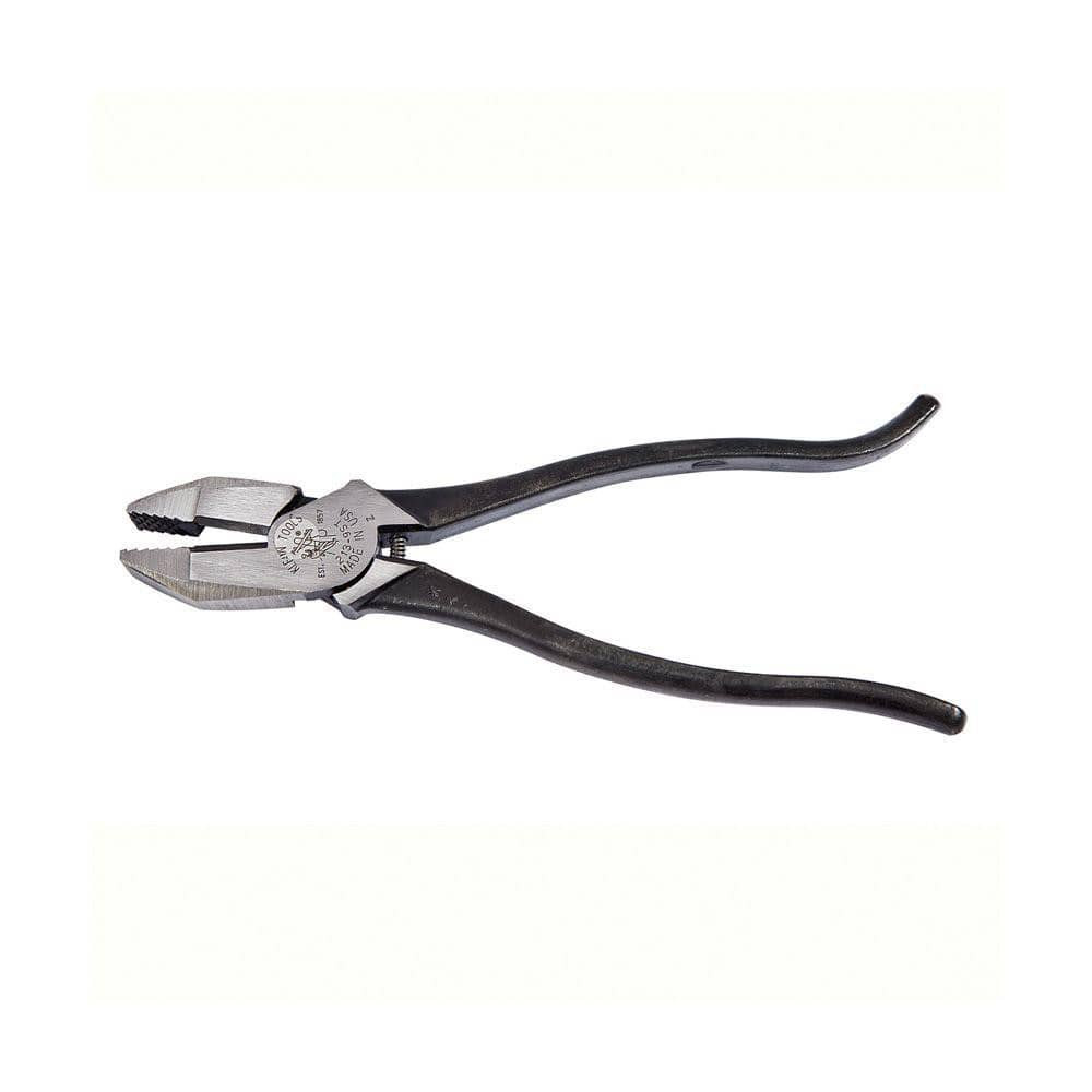 Klein Tools 213-9ST 9-1/4" OAL, 1-19/32" Jaw Length x 1-1/4" Jaw Width, Ironworker's Pliers