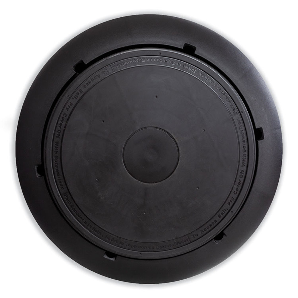 SAFCO PRODUCTS 4761RV Runtz Swivel Ball Chair, Backless, Supports Up to 250 lb, Red Vinyl