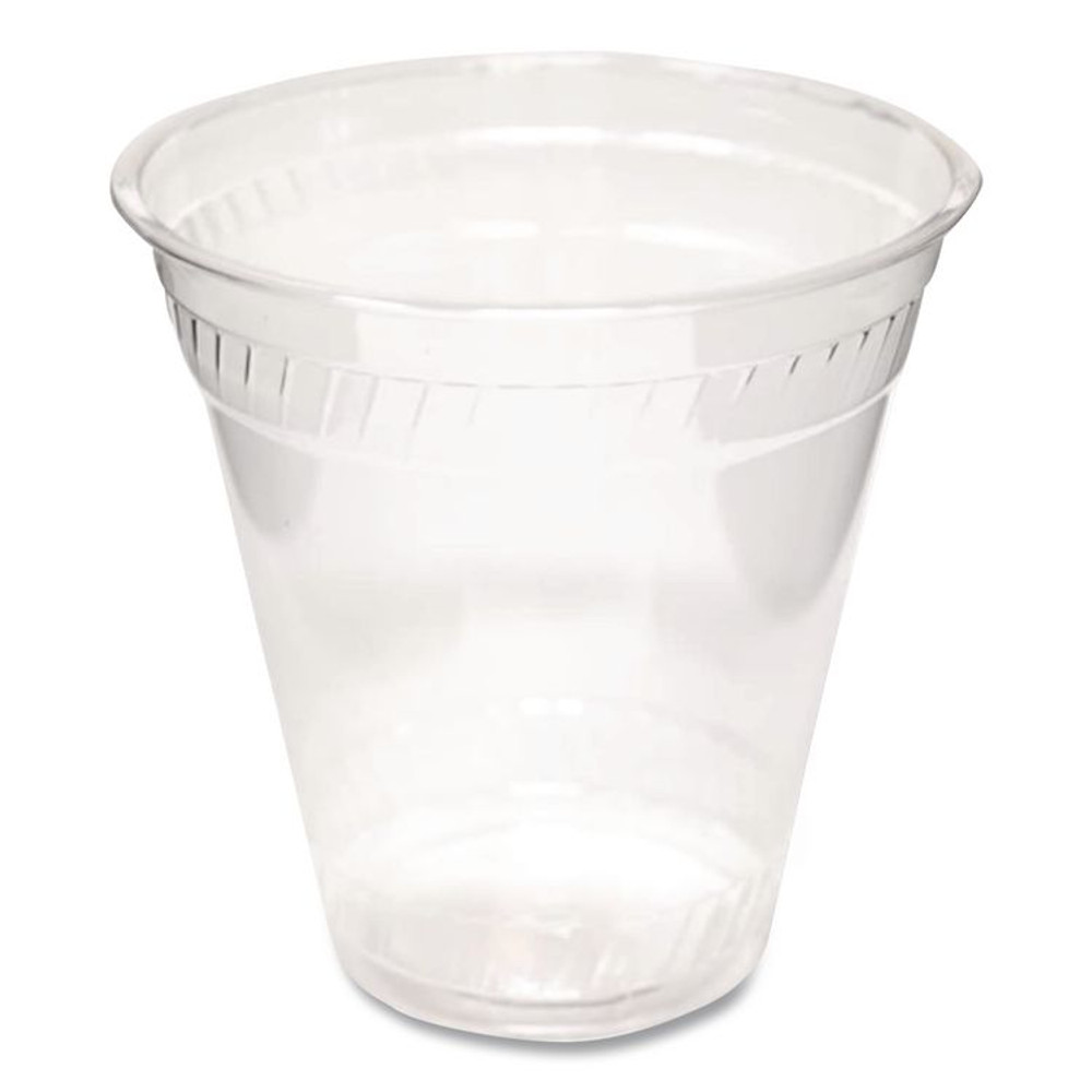 FABRI-KAL KC1214 Kal-Clear PET Cold Drink Cups, Squat, 12 oz to 14 oz, Plastic, Clear, 50/Sleeve, 20 Sleeves/Carton