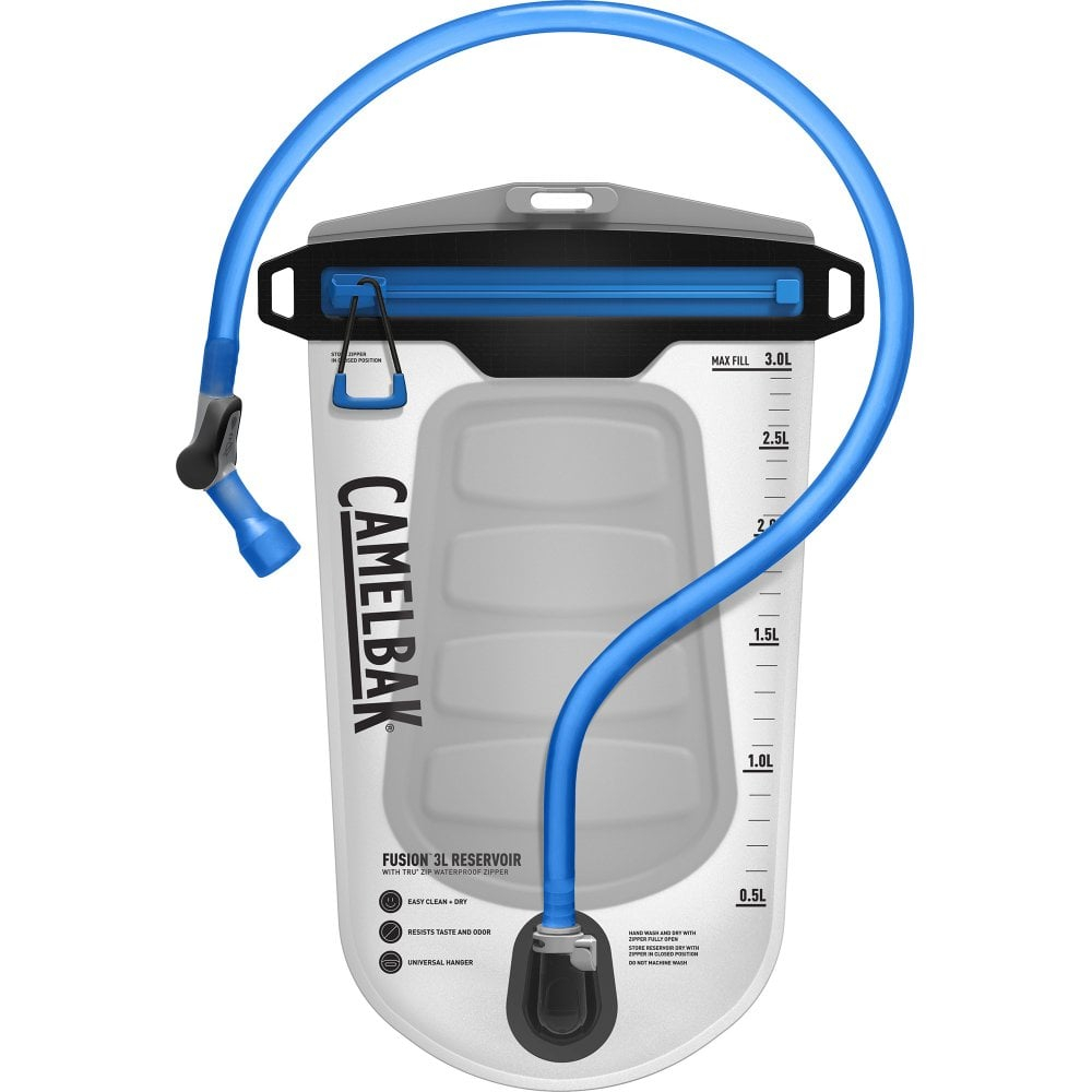 CamelBak 2816101000 Fusion 3L Group Reservoir w/ Tru Zip Waterproof Zipper - Clear