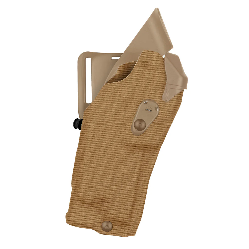 Safariland 1206390 Model 6390RDS ALS Mid-Ride Level I Retention Duty Holster for Glock 19 MOS w/ Light