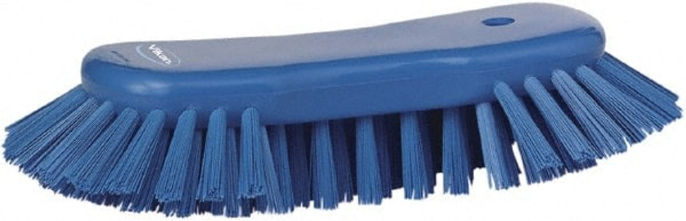 Vikan 38923 Scouring Brush: 4-3/4" Brush Width, Polyester Bristles