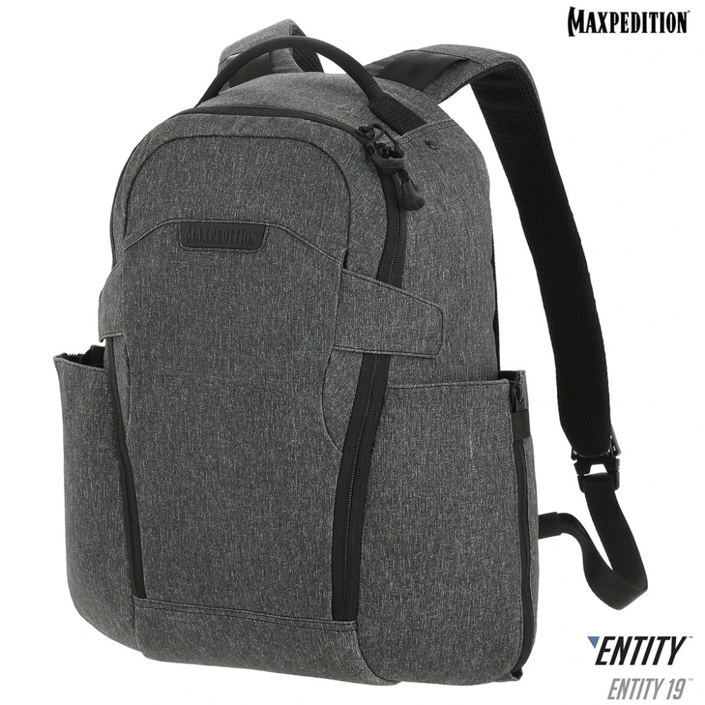 Maxpedition NTTPK19CH Entity 19 CCW-Enabled EDC Backpack 19L (Charcoal)