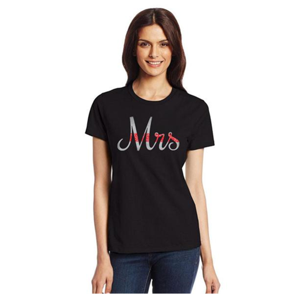 Thin Blue Line WOM-MRS-TRL-MEDIUM Women's T-Shirt - MRS - Thin Red Line