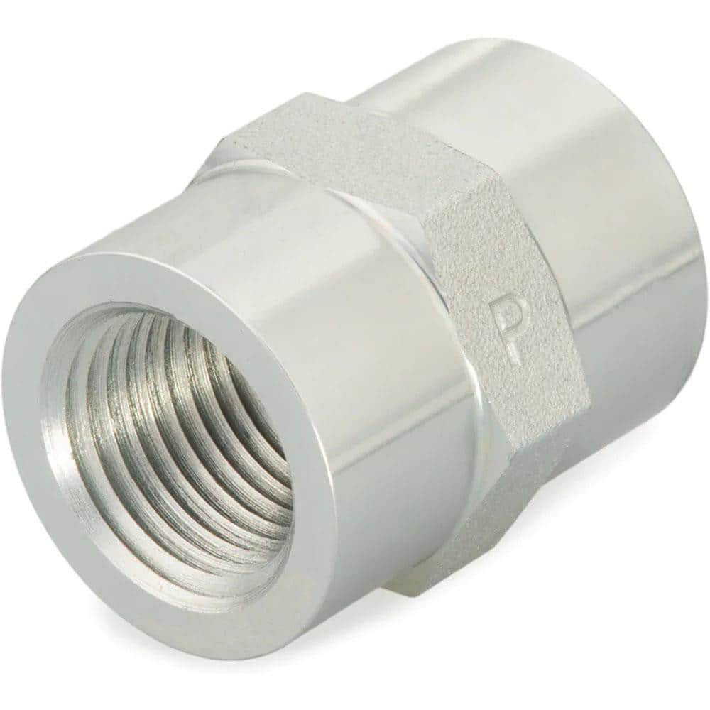 Parker KP79121 Industrial Pipe Coupling: 1/4" Female Thread, FNPTF