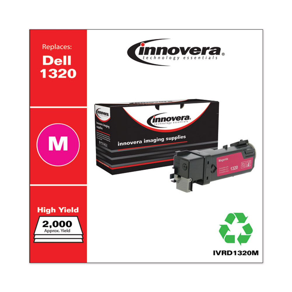 INNOVERA D1320M Remanufactured Magenta High-Yield Toner, Replacement for 310-9064, 2,000 Page-Yield