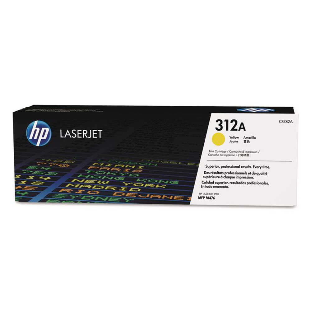 HP INC CF382A HP 312A, (CF382A) Yellow Original LaserJet Toner Cartridge