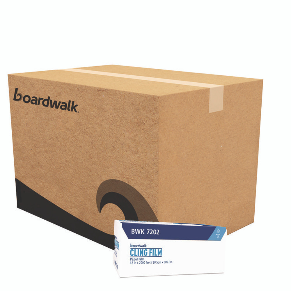 BOARDWALK 7202 Foodservice Film, Standard, 12" x 2,000 ft