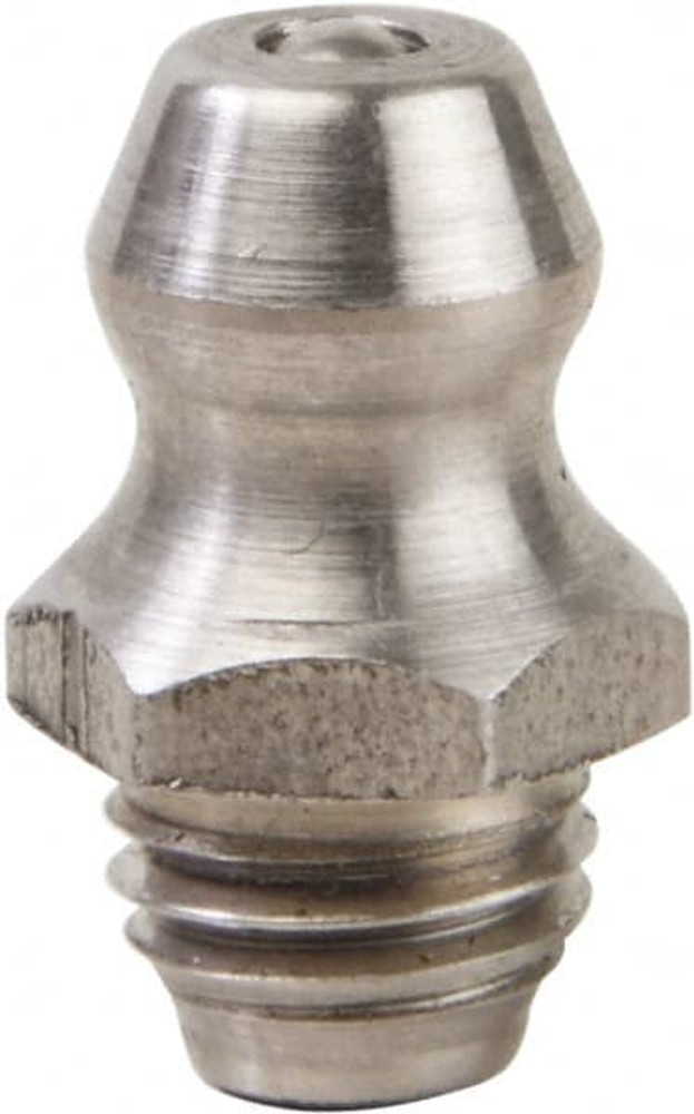 PRO-LUBE GFTSS1-418/ST10 Standard Grease Fitting: 1/4-28 NPT