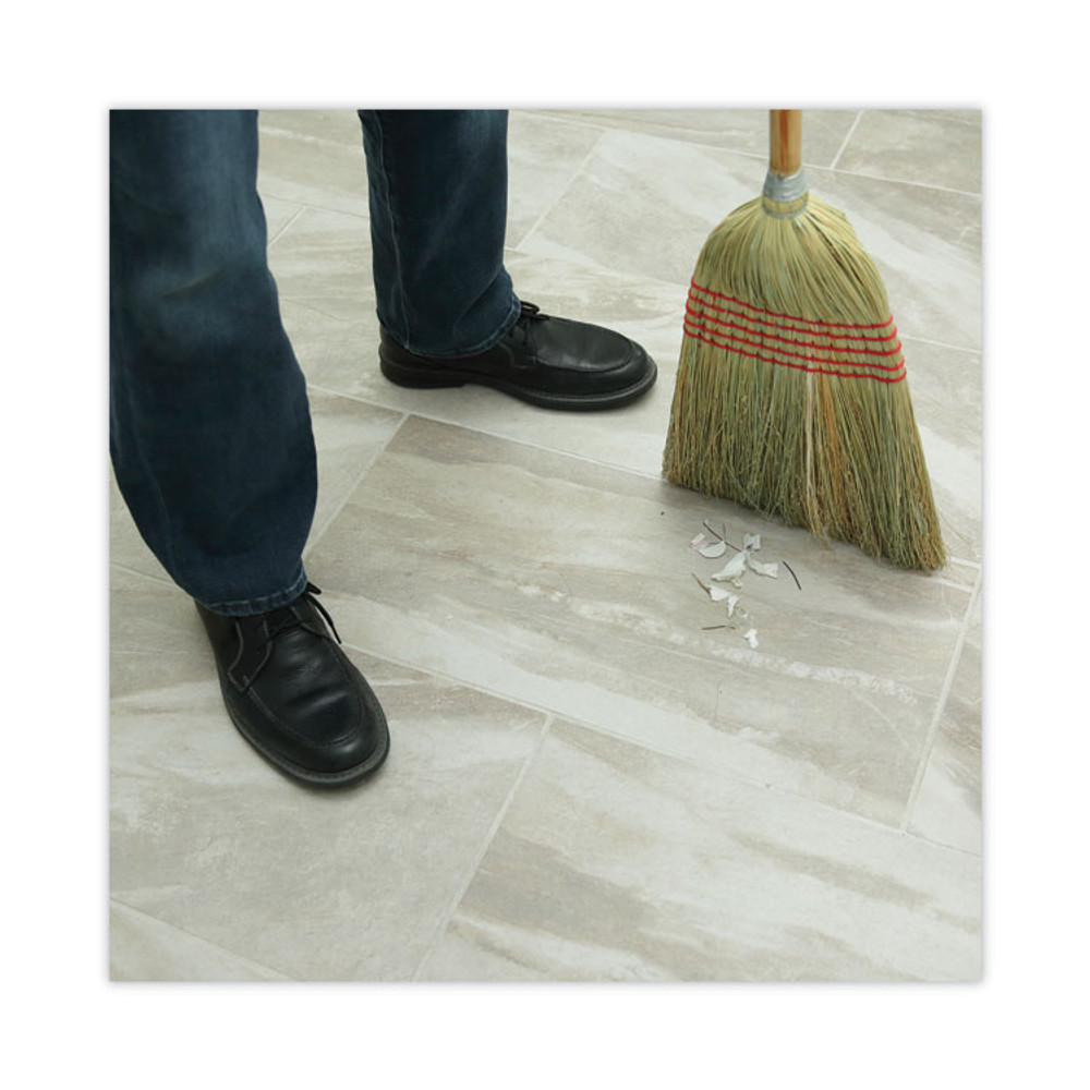 BOARDWALK 926CEA Parlor Broom, Corn Fiber Bristles, 55" Overall Length, Natural