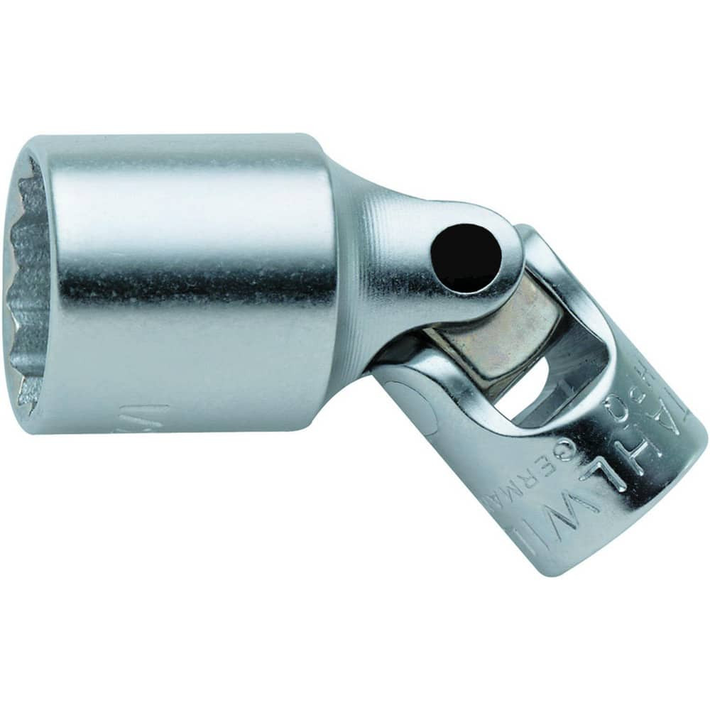 Stahlwille 01140010 Hand Sockets; Socket Type: Flex Socket ; Drive Size: 1/4in (Inch); Socket Size (mm): 10 ; Drive Style: Hex ; Number Of Points: 12 ; Overall Length (Decimal Inch): 1.5000