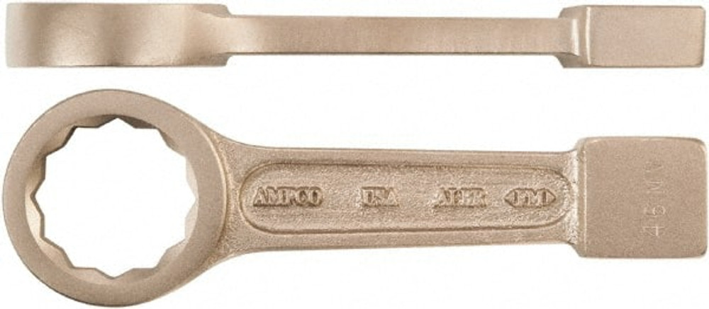 Ampco WS-32 Box End Striking Wrench: 32 mm, 12 Point, Single End