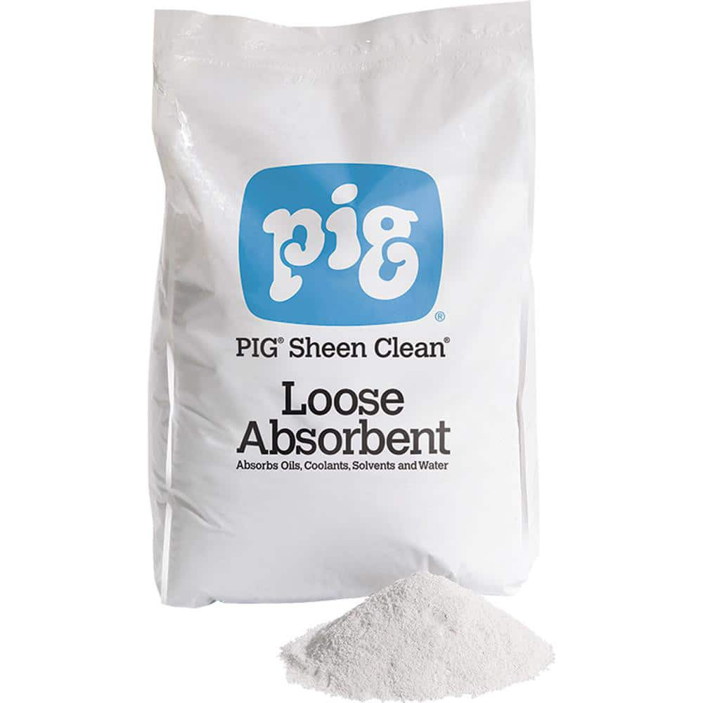 New Pig PLP900-1 Granular Sorbents/Absorbents; Product Type: Absorbent ; Application: General Absorbent ; Container Size: 10 Lb ; Container Type: Bag ; Total Package Absorption Capacity: 8gal ; Material: Perlite
