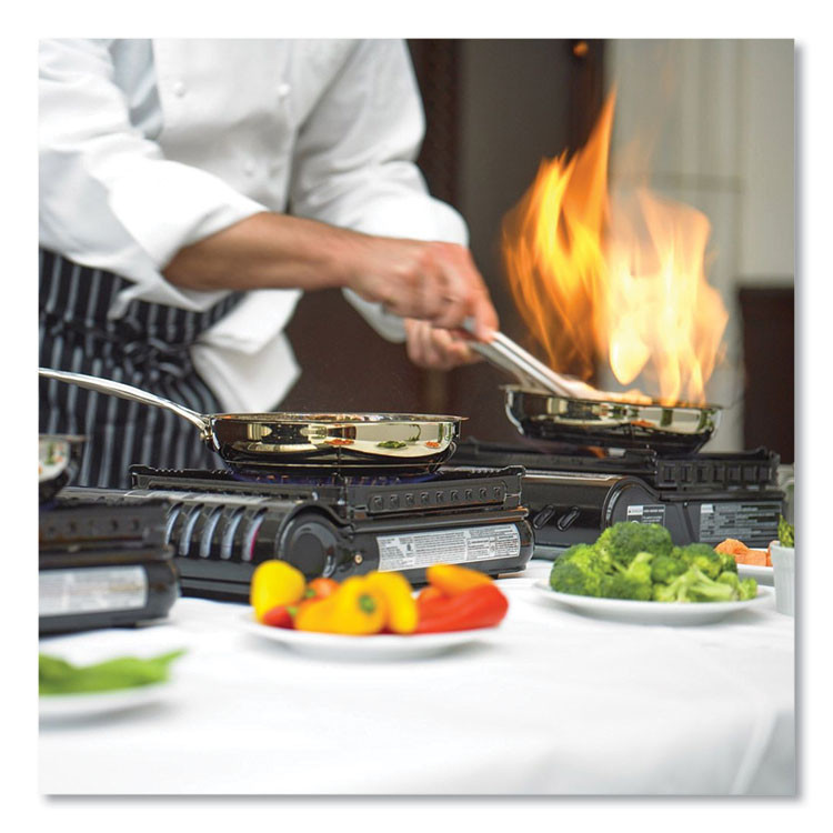 STERNO GROUP 50182 Butane Stoves, 15,000 BTU, Piezoelectric Ignition, 13 x 11 x 3.75