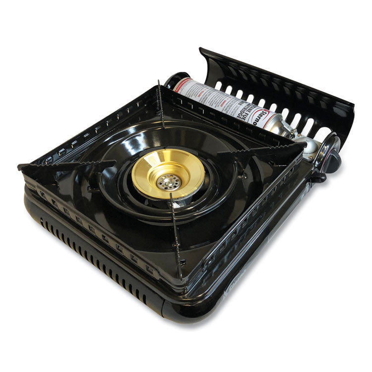 STERNO GROUP 50182 Butane Stoves, 15,000 BTU, Piezoelectric Ignition, 13 x 11 x 3.75