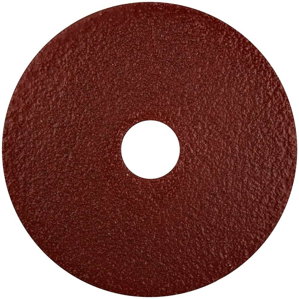 Norton 66254400694 Fiber Disc: 4-1/2" Disc Dia, 7/8" Hole, 36 Grit, Aluminum Oxide