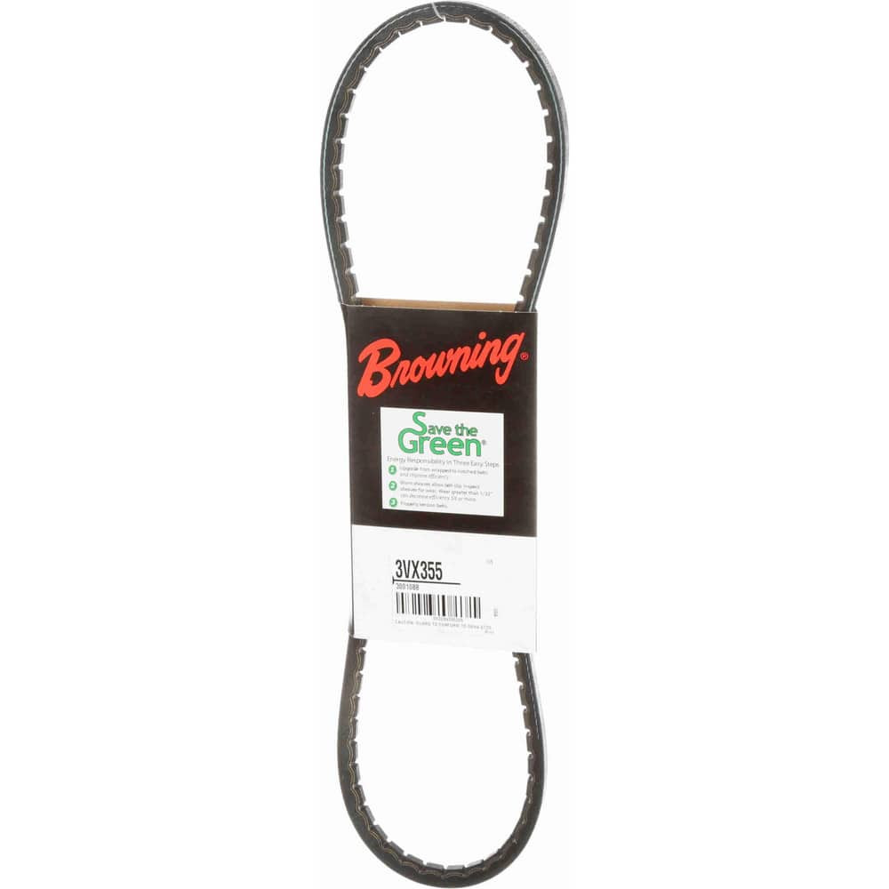 Browning 3001088 V-Belt: Section 3VX, 35.5" Outside Length, 3/8" Belt Width