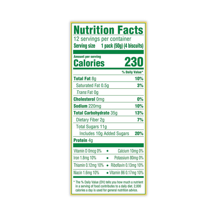 NABISCO FOOD GROUP 30700147 belVita Breakfast Biscuits, Golden Oat, 1.76 oz Packet of 4, 12 Packets/Box, 3 Boxes/Carton