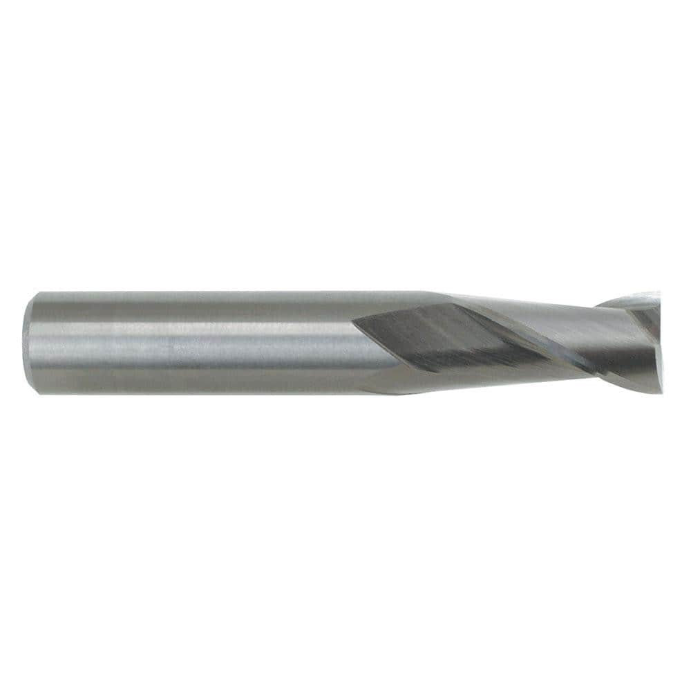 M.A. Ford. 12110000 Square End Mill: 1'' Dia, 1-1/2'' LOC, 1'' Shank Dia, 4'' OAL, 2 Flutes, Solid Carbide