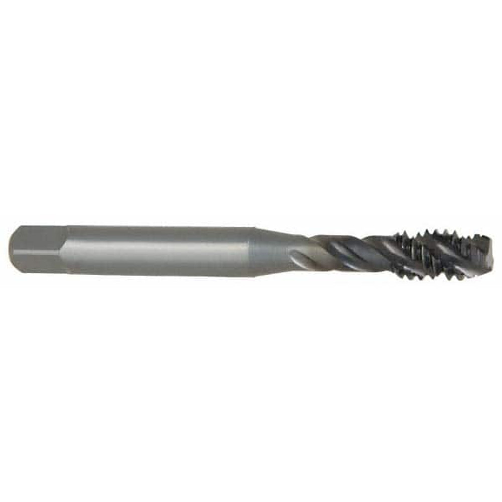 OSG 1749701 Spiral Flute Tap: #12-24 UNC, 3 Flutes, Modified Bottoming, 3B Class of Fit, Vanadium High Speed Steel, Oxide Coated