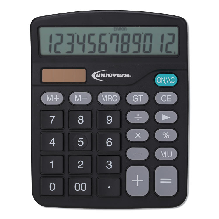 INNOVERA 15923 15923 Desktop Calculator, 12-Digit LCD