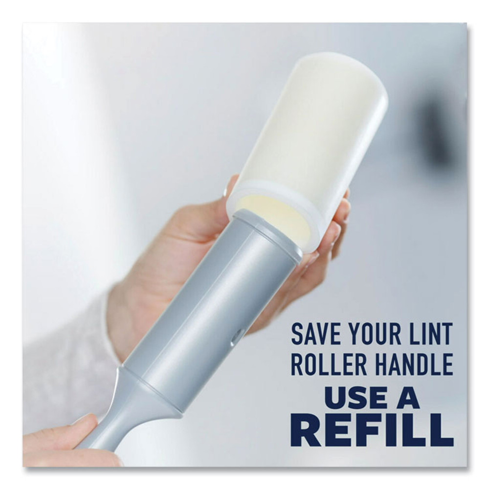 3M/COMMERCIAL TAPE DIV. Scotch-Brite™ 836RFS70 Lint Roller Refill Roll, 70 Sheets/Roll