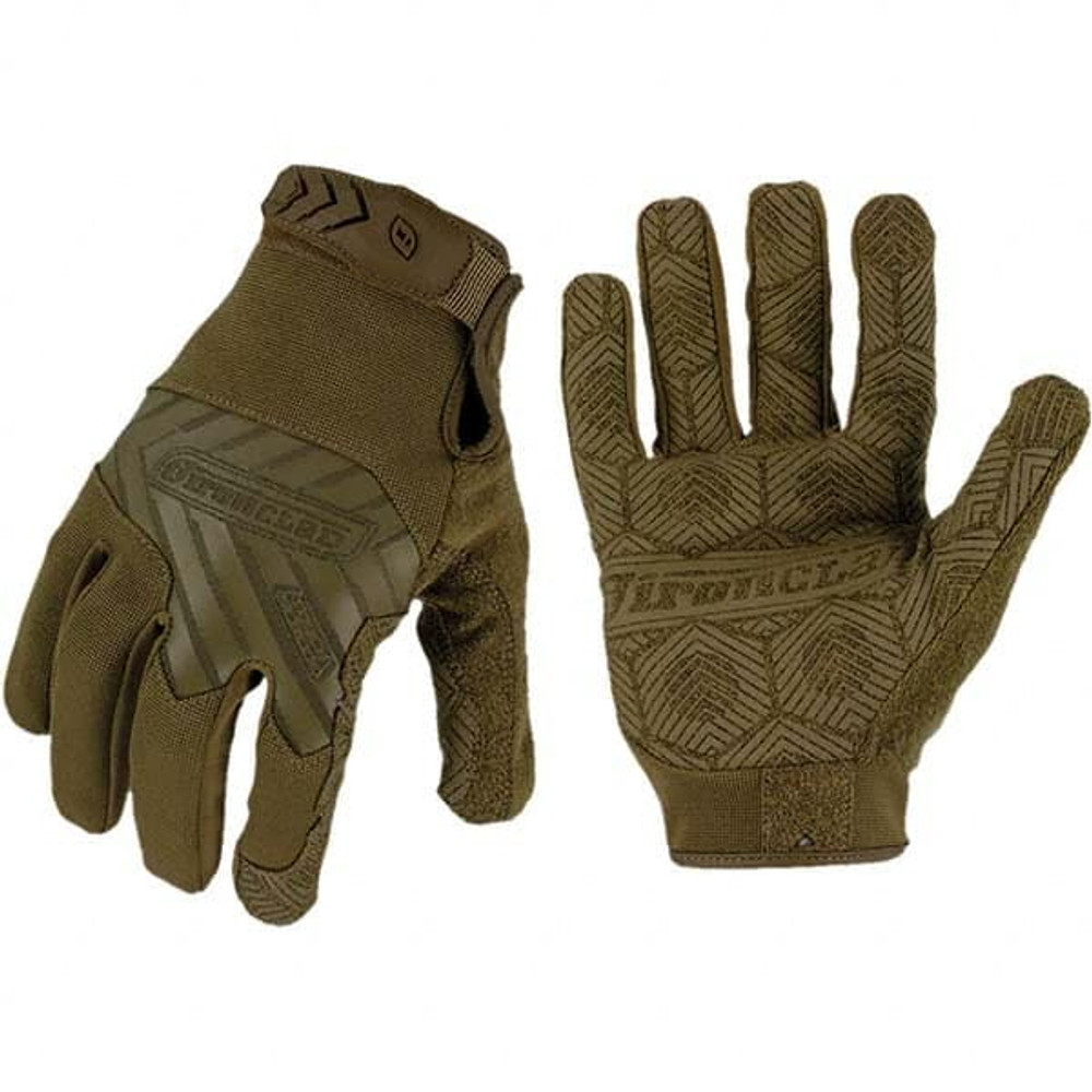 ironCLAD IEXT-GCOY-03-M Cut-Resistant Gloves: Size Medium, ANSI Cut A1, Nitrile, Series COMMAND TACTICAL GRIP