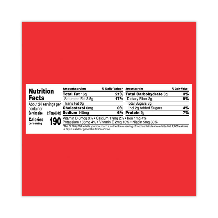 J.M. SMUCKER CO. Jif® 30700227 Creamy Peanut Butter, 40 oz Jar, 2/Pack