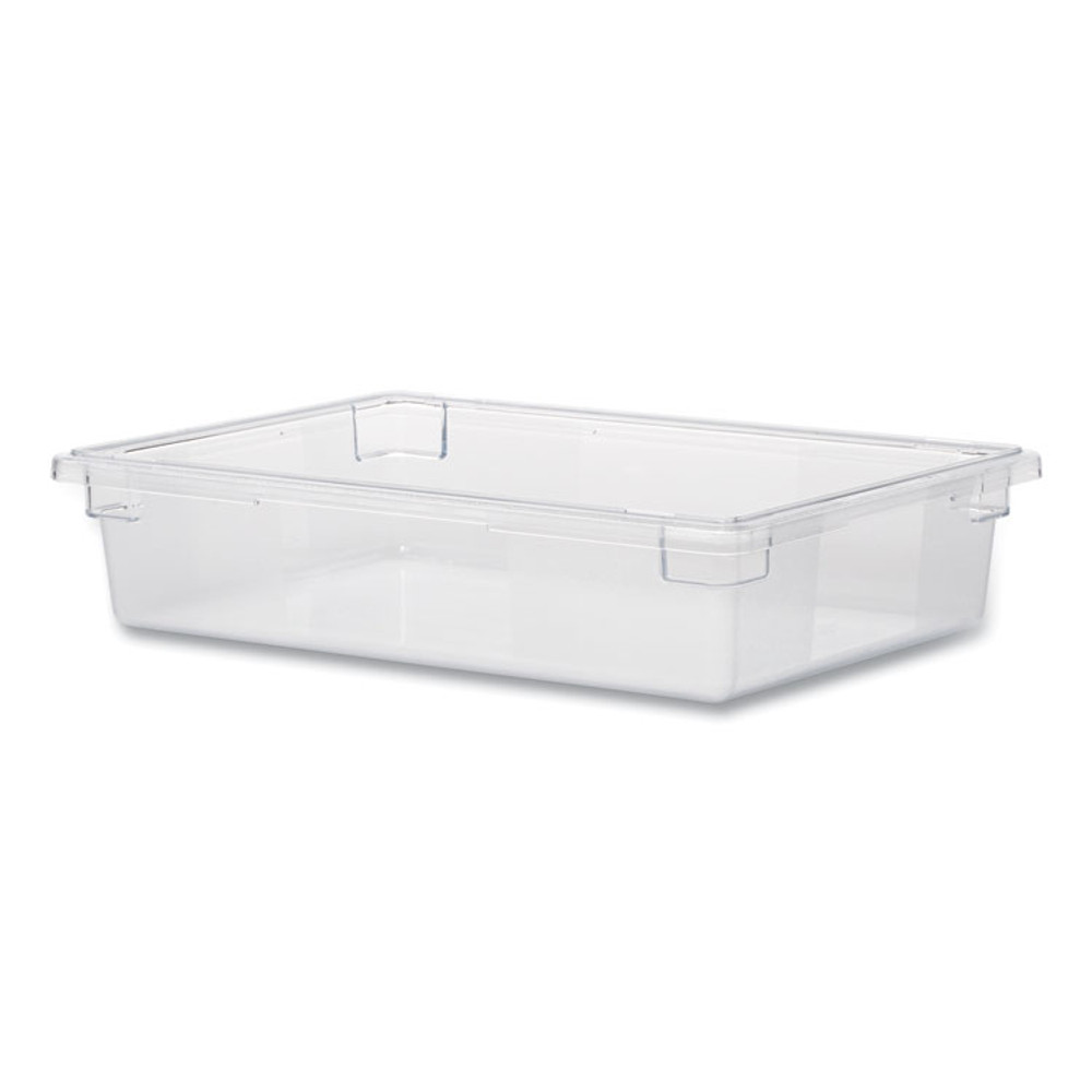 RUBBERMAID COMMERCIAL PROD. 3308 CLE Food/Tote Boxes, 8.5 gal, 26 x 18 x 6, Clear, Plastic