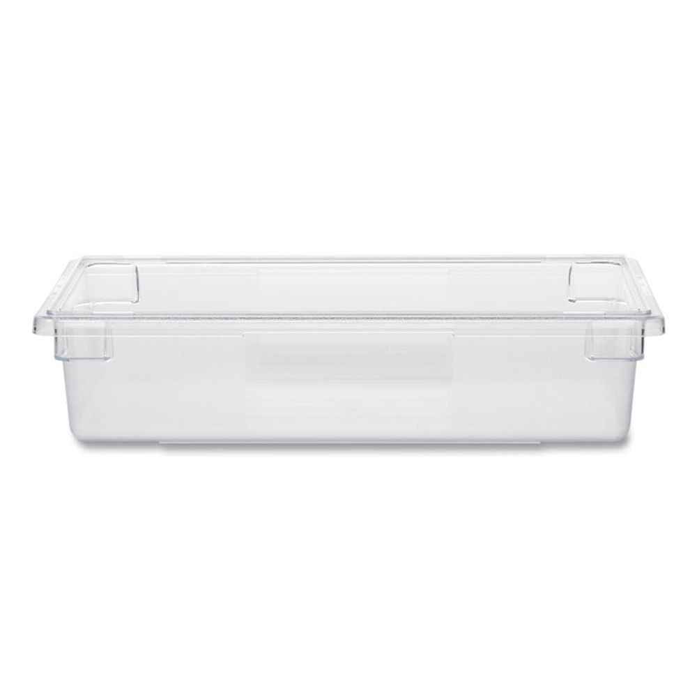 RUBBERMAID COMMERCIAL PROD. 3308 CLE Food/Tote Boxes, 8.5 gal, 26 x 18 x 6, Clear, Plastic