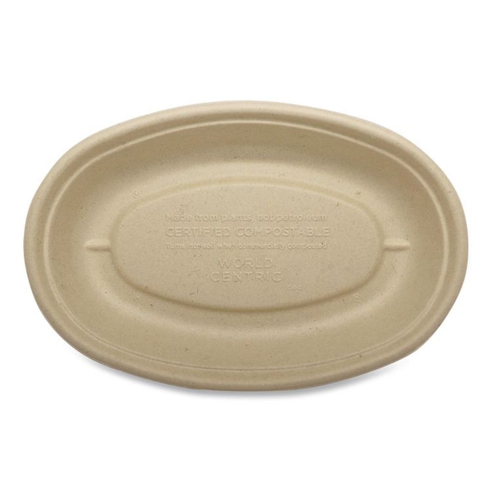 WORLD CENTRIC BOSCUBBLFP Fiber Bowls, Burrito Bowl, 32 oz, 9.7 x 5.3 x 1.6, Natural, Paper, 300/Carton