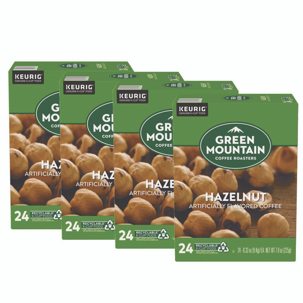 KEURIG DR PEPPER Green Mountain Coffee® 6792CT Hazelnut Coffee K-Cups, 96/Carton