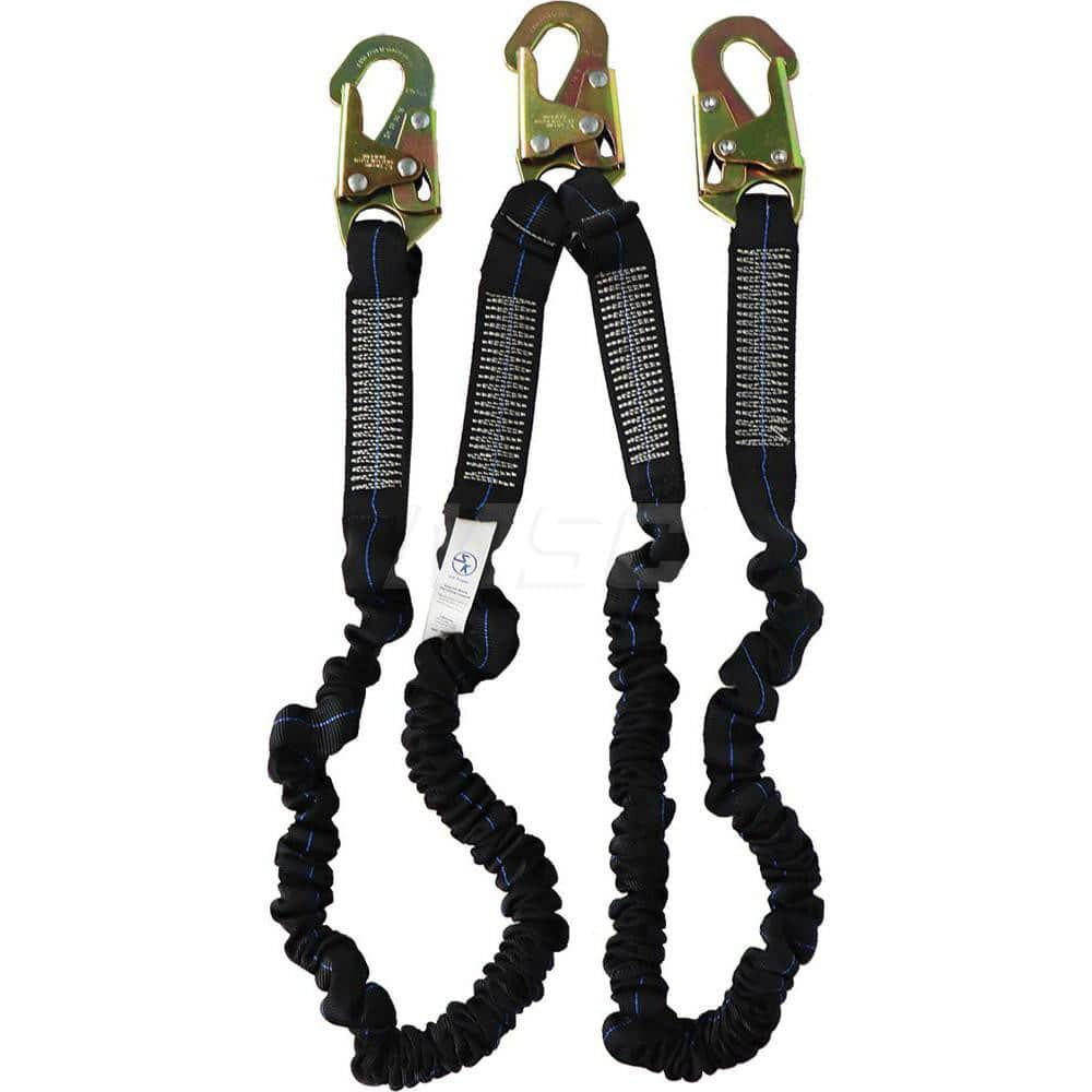Safe Keeper FAP30398-SK Lanyards & Lifelines; Load Capacity: 310lb ; Construction Type: Webbing ; Harness Type: Fall Arrest ; Lanyard End Connection: Snap Hook ; Anchorage End Connection: Snap Hook ; Length Ft.: 6.00