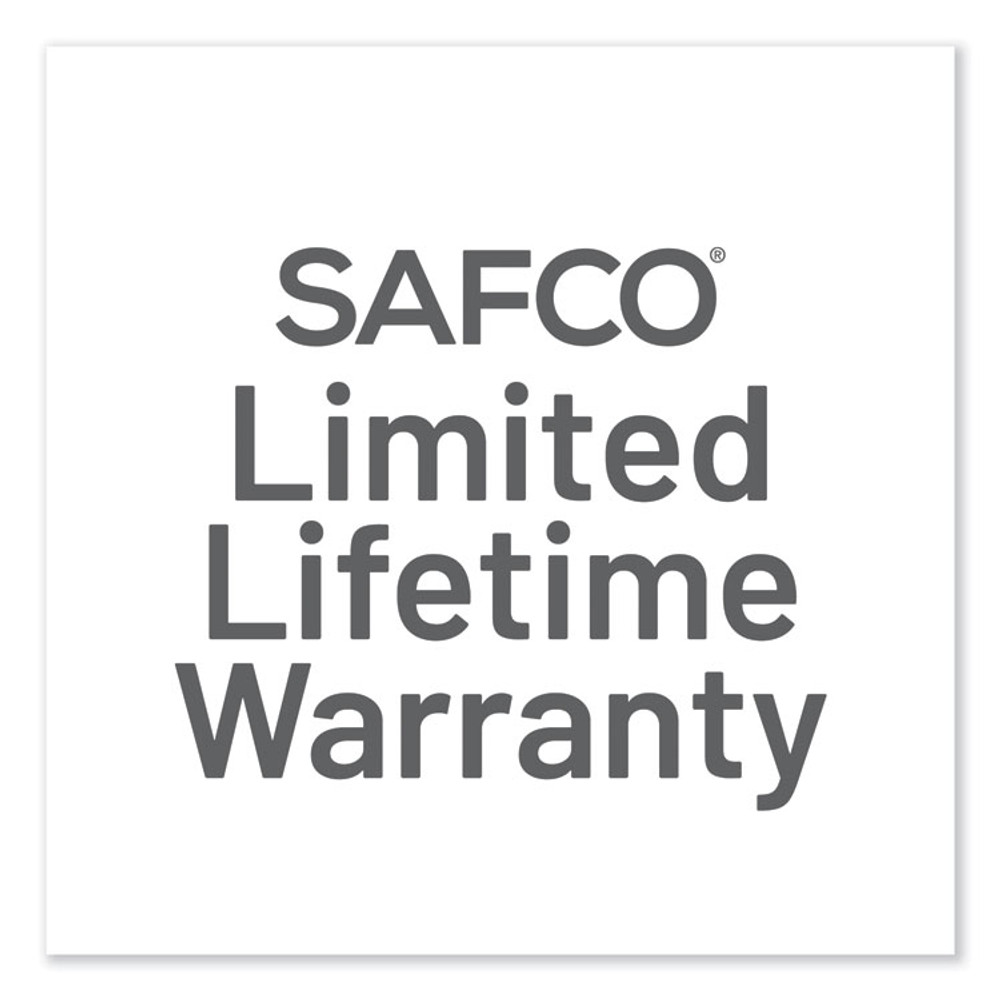 SAFCO PRODUCTS 6828BL Medina Conference Chair, Supports Up to 300 lb, 17" to 22" Seat Height, Black Seat, Black Back, Black Base