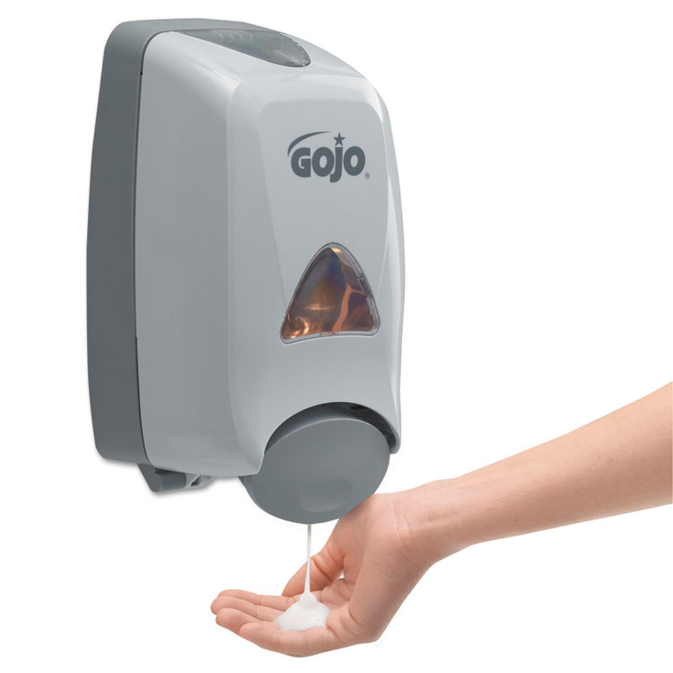 GO-JO INDUSTRIES GOJO® 516204EA Luxury Foam Antibacterial Handwash, Refill for FMX-12 Dispenser, Fresh Fruit Scent, 1,250 mL