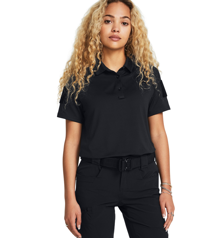 Under Armour 1379206001LG Women's UA Tac Elite Polo