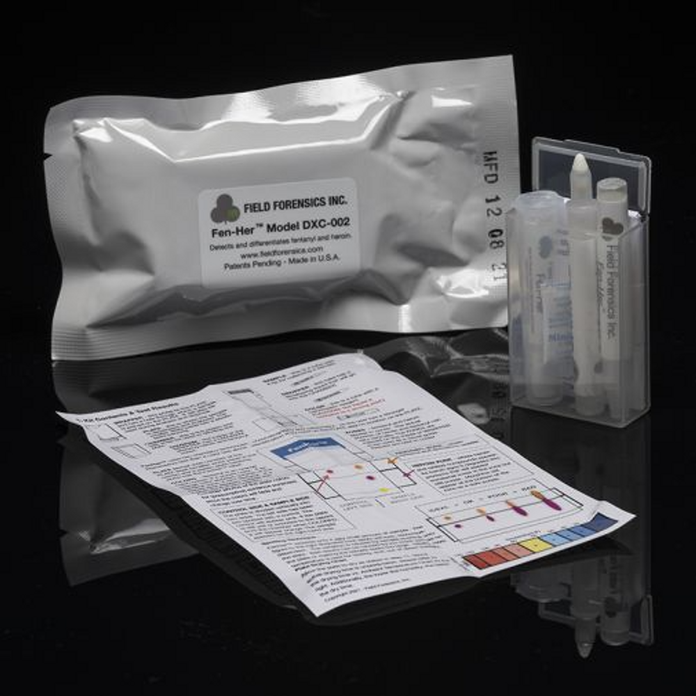 Sirchie NARK200FENHER Fen-Her Fentanyl/Heroin Test Kit - 5 Tests