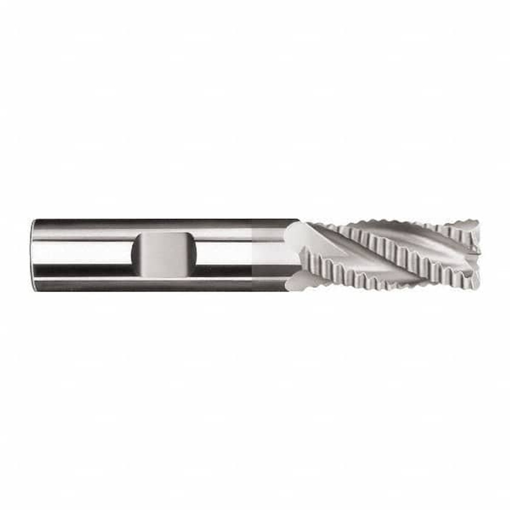 SGS 46118 Corner Radius End Mill: 0.4724" Dia, 1.0236" LOC, 0.0598" Radius, 4 Flutes, Solid Carbide