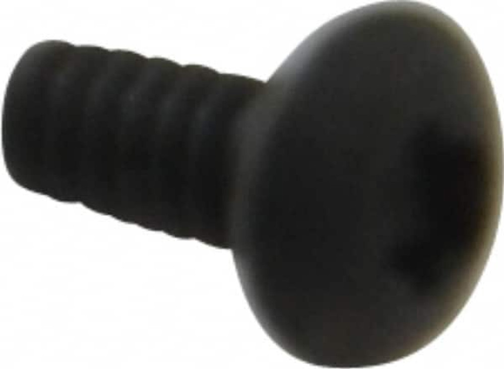 Camcar 34080 Button Socket Cap Screw: #4-40 x 1/4, Alloy Steel, Black Oxide Coated