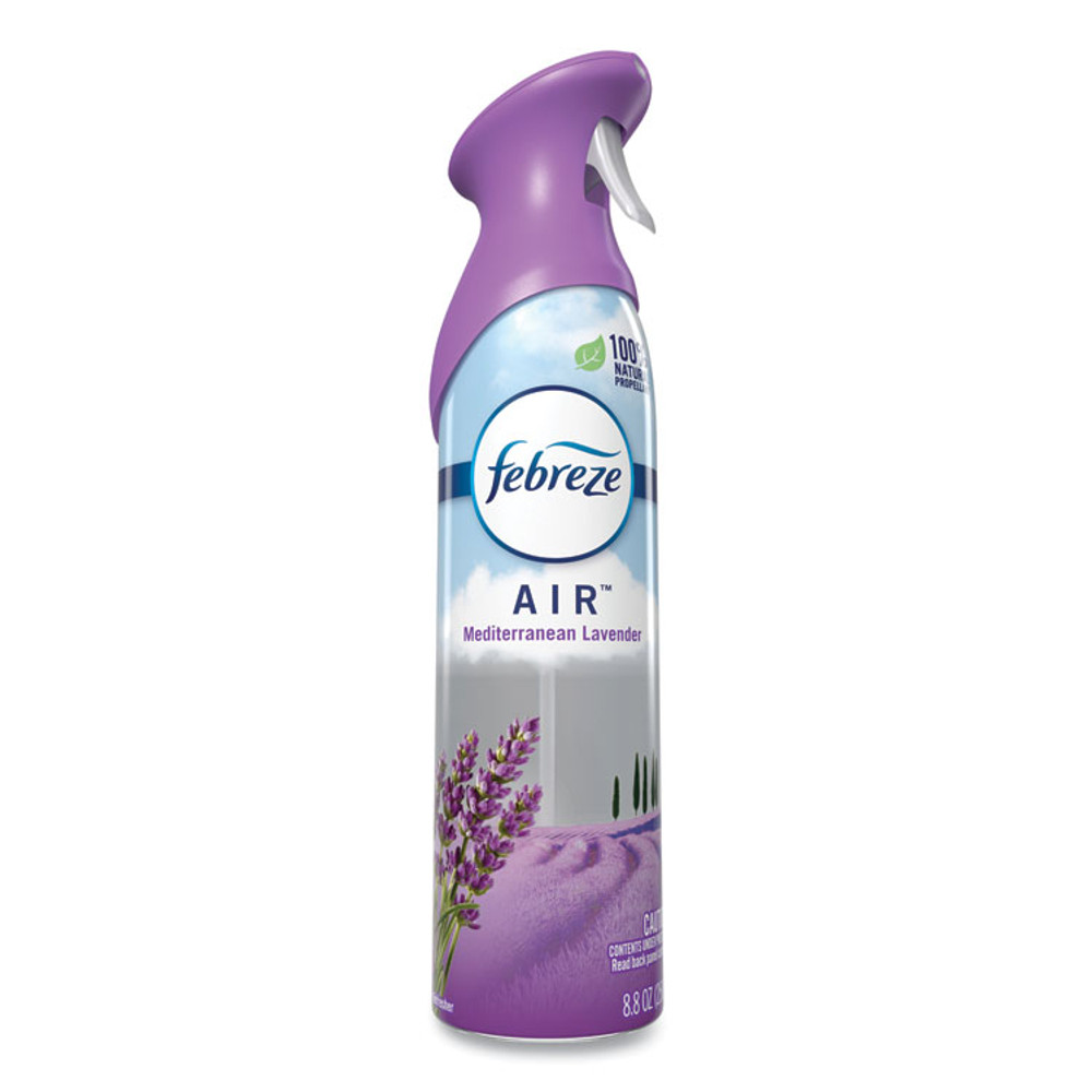 PROCTER & GAMBLE Febreze® 96264 AIR, Mediterranean Lavender, 8.8 oz Aerosol Spray, 6/Carton