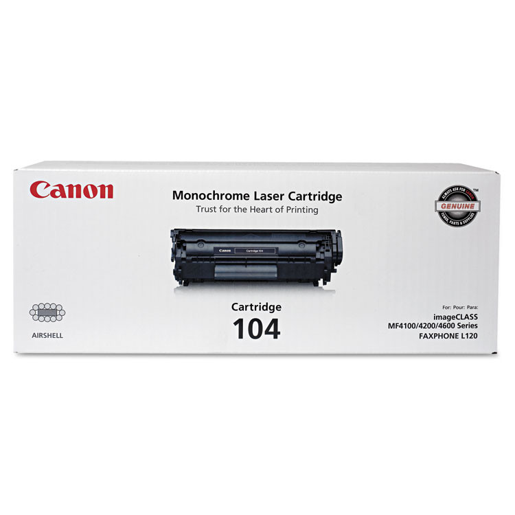 INNOVERA Canon® 104 0263B001 (104) Toner, 2,000 Page-Yield, Black
