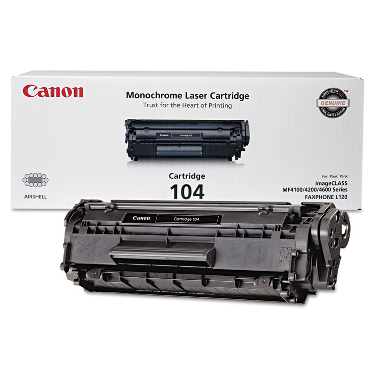 INNOVERA Canon® 104 0263B001 (104) Toner, 2,000 Page-Yield, Black