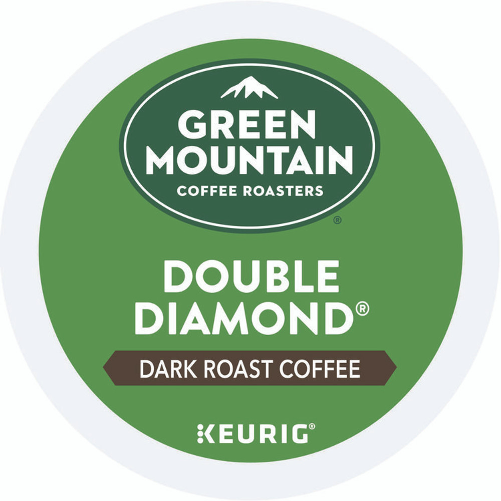 KEURIG DR PEPPER Green Mountain Coffee® 4066 Double Black Diamond Extra Bold Coffee K-Cups, 24/Box