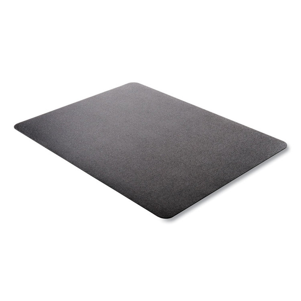 DEFLECTO CORPORATION CM11242BCOM EconoMat Carpet Chair Mat, Rectangular, 45 x 53, Black