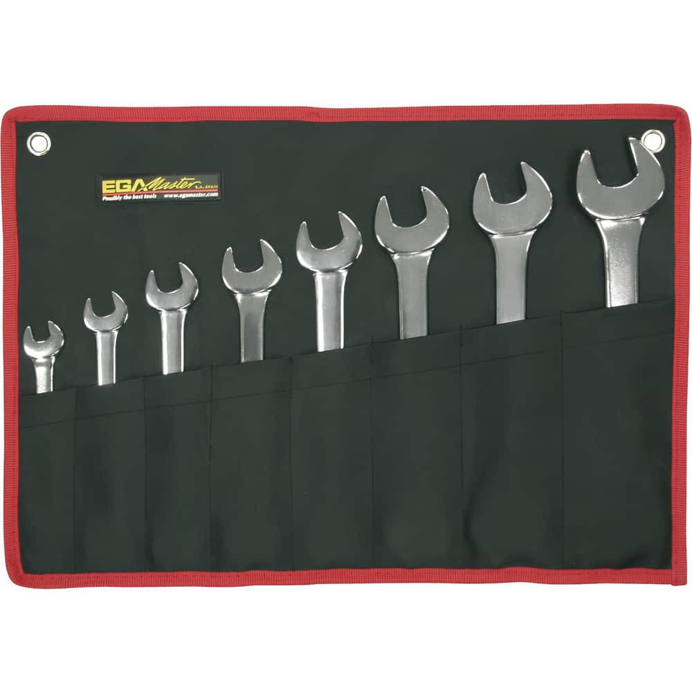 EGA Master 69251 Wrench Sets; System Of Measurement: Metric ; Size Range: 6 mm - 32 mm ; Container Type: Canvas Pouch ; Wrench Size: 6 to 32 ; Material: Vanadium Steel ; Non-sparking: No