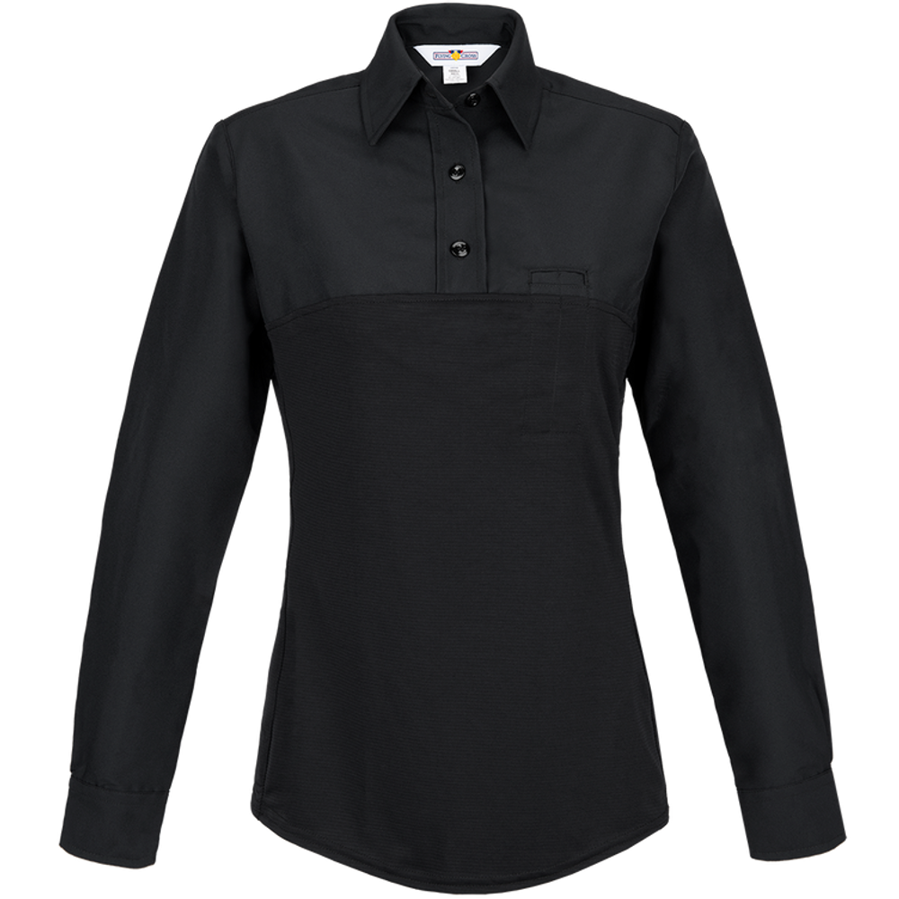 Flying Cross FX7020VSW 10 LARGE REG FX STAT Women's Long Sleeve Hybrid Shirt