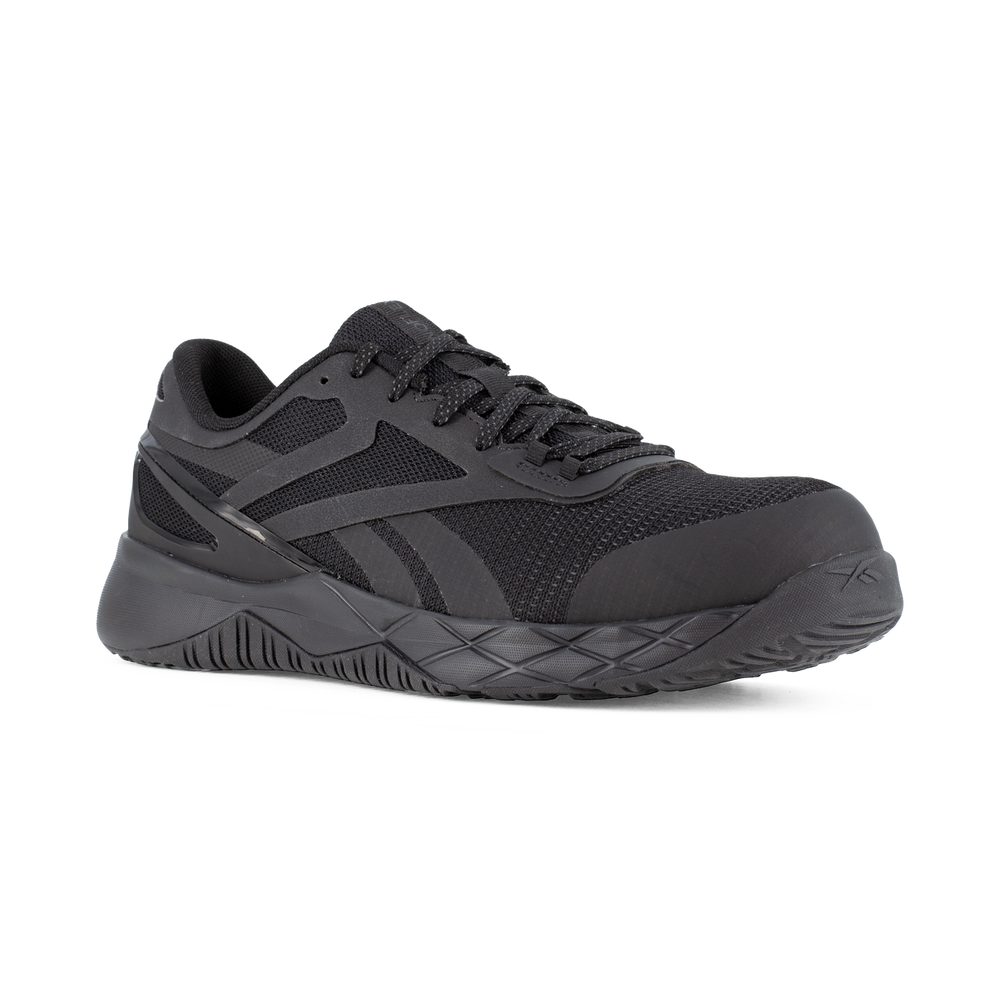 Reebok RB3315-M-8.5 Nanoflex TR Work w/ Composite Toe - Black