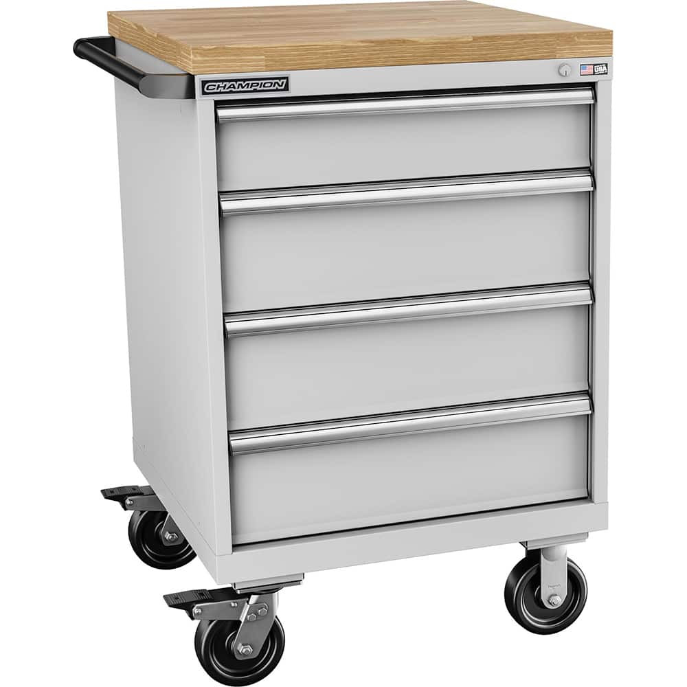 Champion Tool Storage S150401MBBB-LG Storage Cabinet: 28-1/4" Wide, 28-1/2" Deep, 43-1/4" High